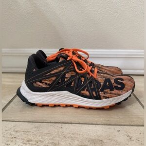 Adidas running shoes.